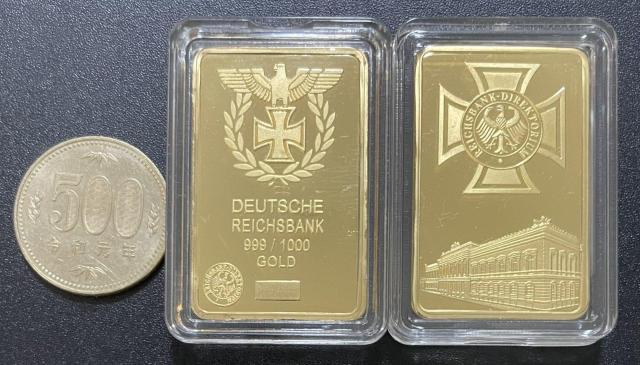 �h�C�c�鍑��s�iDeutsche Reichsbank�j�L�O���݇@�S�[���h�o�[ 1oz 1�I���X ���v���J �ۑ��J�v�Z������I  �� �C���e���A/���C�t�� 