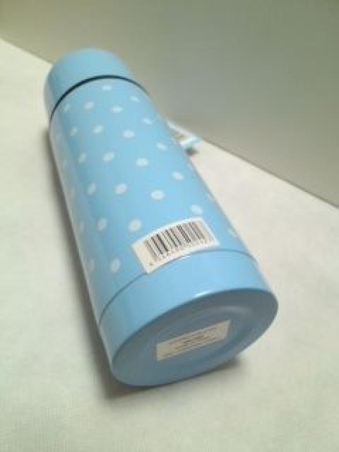 保冷温◎口広ステンレスボトル水筒◎水色ドット350ml◎新品 < レジャー/スポーツ 保冷温◎口広ステンレスボトル水筒◎水色ドット350ml◎新品 < レジャー/スポーツの
