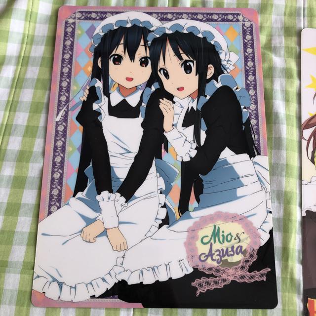 涼宮ハルヒ けいおん! 下じき 2枚 < インテリア/ライフ  涼宮ハルヒ けいおん! 下じき 2枚 < インテリア/ライフの