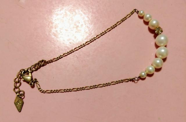 腕輪 パール ブレスレット < 女性アクセサリー/時計  腕輪 パール ブレスレット  < 女性アクセサリー/時計の