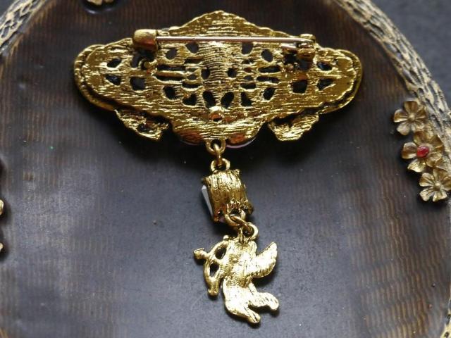 新品アンティーク調ゆらゆら天使ゴシックブローチ  < 女性アクセサリー/時計  新品アンティーク調ゆらゆら天使ゴシックブローチ  < 女性アクセサリー/時計の