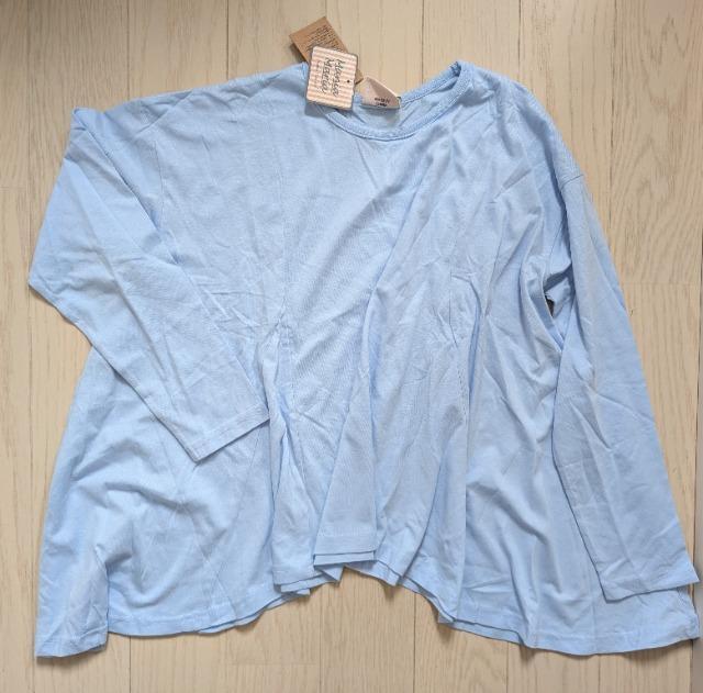 150★ManiaMaria★綿100%ふんわりAラインチュニック★新品★送料無料 < キッズ/ベビー  150★ManiaMaria★綿100%ふんわりAラインチュニック★新品★送料無料 < キッズ/ベビーの