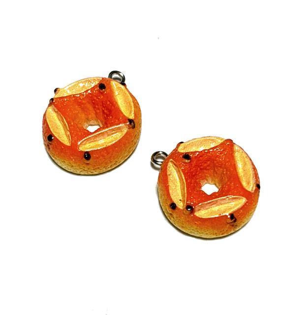 056 ドーナツ型の菓子パンのチャーム 2個 樹脂パーツ < ペット/手芸/園芸 056 ドーナツ型の菓子パンのチャーム 2個 樹脂パーツ < ペット/手芸/園芸の