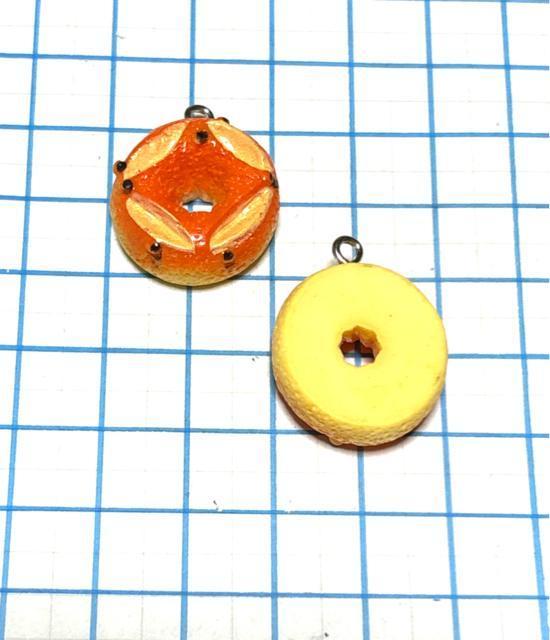 056 ドーナツ型の菓子パンのチャーム 2個 樹脂パーツ < ペット/手芸/園芸 056 ドーナツ型の菓子パンのチャーム 2個 樹脂パーツ < ペット/手芸/園芸の