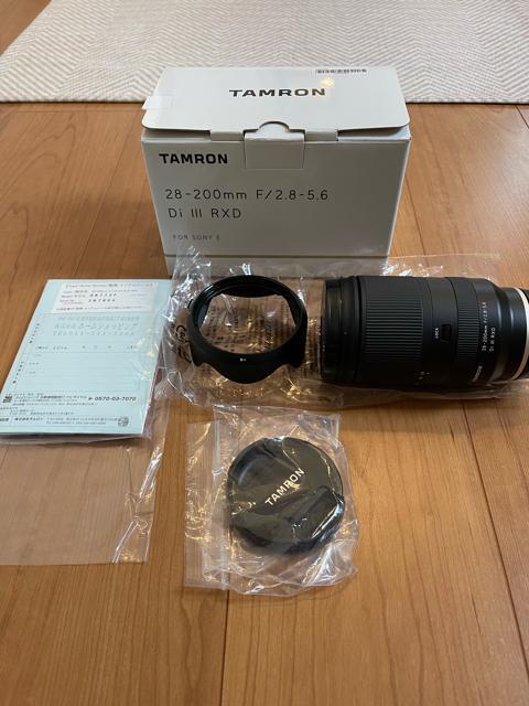 TAMRON(タムロン) 28-200mm F/2.8-5.6 Di III RXD ソニーE用(フルサイズ) < 家電/AV  TAMRON(タムロン) 28-200mm F/2.8-5.6 Di III RXD ソニーE用(フルサイズ)  < 家電/AVの