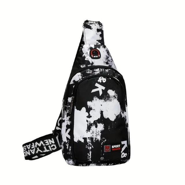 超お買い得990円★メッセンジャーバッグ、メンズトレンディなサッチェルバッグ、大容量チェストバッグ 赤 < 男性ファッション  超お買い得990円★メッセンジャーバッグ、メンズトレンディなサッチェルバッグ、大容量チェストバッグ 赤 < 男性ファッションの