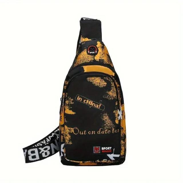 超お買い得990円★メッセンジャーバッグ、メンズトレンディなサッチェルバッグ、大容量チェストバッグ 赤 < 男性ファッション  超お買い得990円★メッセンジャーバッグ、メンズトレンディなサッチェルバッグ、大容量チェストバッグ 赤 < 男性ファッションの