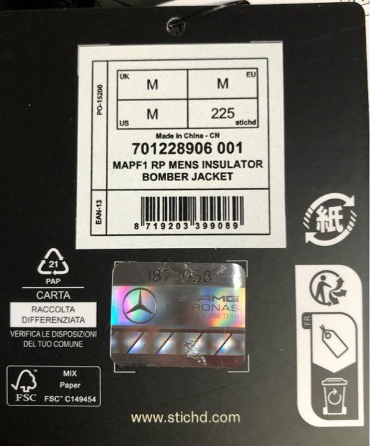 新品メルセデス AMG ペトロナス F1 チーム ボンバー ジャケット 2024 < 男性ファッション 新品メルセデス AMG ペトロナス F1 チーム ボンバー ジャケット 2024 < 男性ファッションの