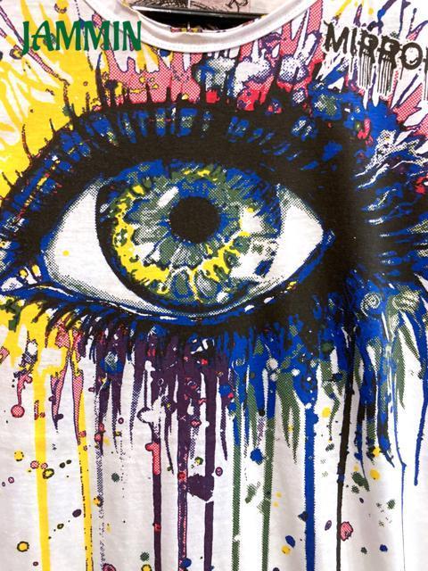 ビッグアイTシャツ アジアン エスニック 個性派 ヒッピー サイケ < 男性ファッション ビッグアイTシャツ アジアン エスニック 個性派 ヒッピー サイケ < 男性ファッションの