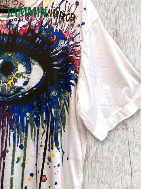 ビッグアイTシャツ アジアン エスニック 個性派 ヒッピー サイケ < 男性ファッション ビッグアイTシャツ アジアン エスニック 個性派 ヒッピー サイケ < 男性ファッションの