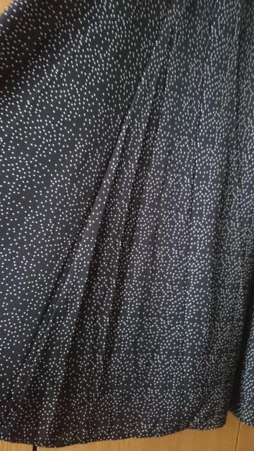 Rewde ルゥデ☆柄フレアスカート★ロングスカート☆ブラック系★ < 女性ファッション Rewde ルゥデ☆柄フレアスカート★ロングスカート☆ブラック系★ < 女性ファッションの