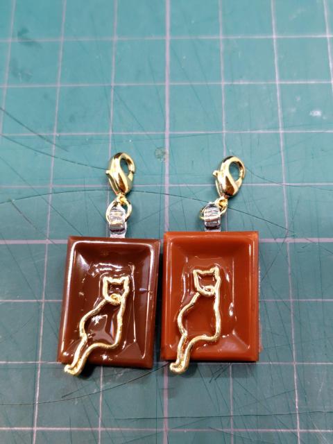 猫チョコのファスナーチャーム2点セット < 女性ファッション 猫チョコのファスナーチャーム2点セット < 女性ファッションの