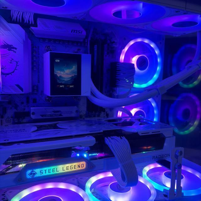 �y�������ȊO�V�i�z�Q�[�~���OPC Ryzen7 7800X3D RX9070XT SSD2TB ������32GB 850W �� PC�{��/���Ӌ@��� 