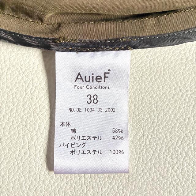 ◆美品◆アウィーエフ◆オーバーサイズマウンテンパーカー◆金ボタン◆カーキ◆M < 女性ファッション ◆美品◆アウィーエフ◆オーバーサイズマウンテンパーカー◆金ボタン◆カーキ◆M < 女性ファッションの