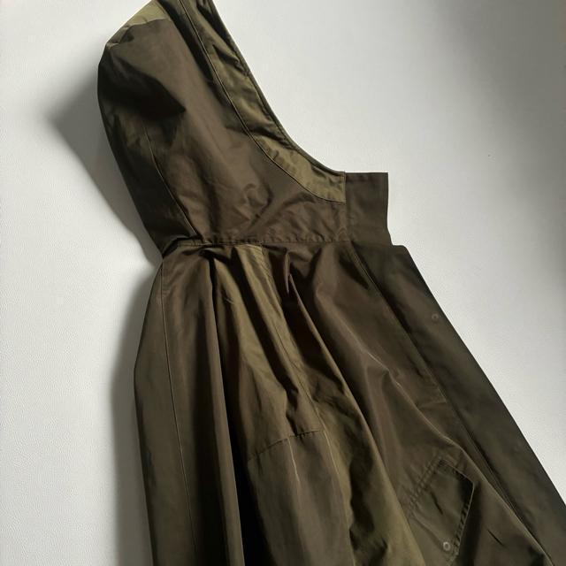 ◆美品◆アウィーエフ◆オーバーサイズマウンテンパーカー◆金ボタン◆カーキ◆M < 女性ファッション ◆美品◆アウィーエフ◆オーバーサイズマウンテンパーカー◆金ボタン◆カーキ◆M < 女性ファッションの