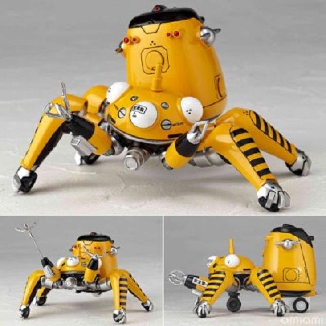 リボルテックヤマグチ No.126EX タチイエロー ●タチコマ 新品未開封美品 < アニメ/コミック/キャラクター リボルテックヤマグチ No.126EX タチイエロー ●タチコマ 新品未開封美品 < アニメ/コミック/キャラクターの