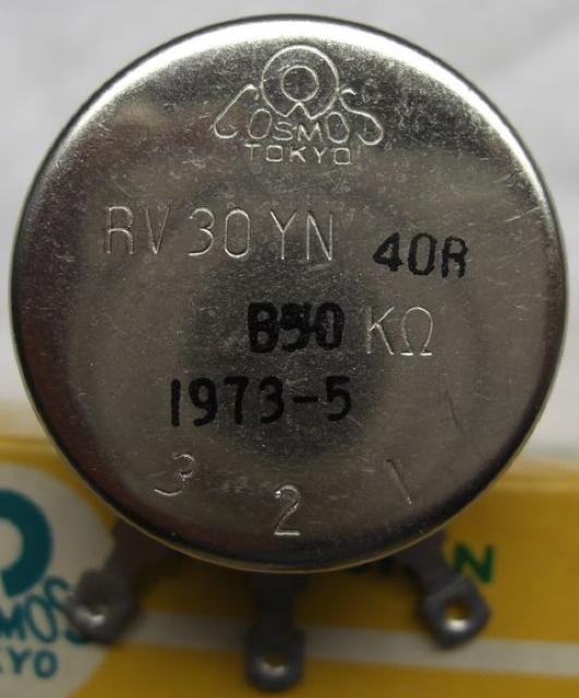 コスモス/巻線可変抵抗RV-30YN:B 50KΩ3個1口未使用No3 < 家電/AV  コスモス/巻線可変抵抗RV-30YN:B 50KΩ3個1口未使用No3 < 家電/AVの