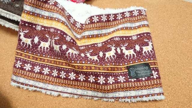 ハンドメイドネックウォーマー大人用(トナカイ) < 女性ファッション  ハンドメイドネックウォーマー大人用(トナカイ)  < 女性ファッションの