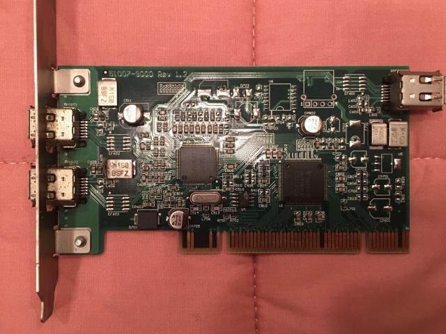 ■Dell製 FireStorm 06D906 IEEE1394A 3port PCIカード < PC本体/周辺機器  ■Dell製 FireStorm 06D906 IEEE1394A 3port PCIカード  < PC本体/周辺機器の