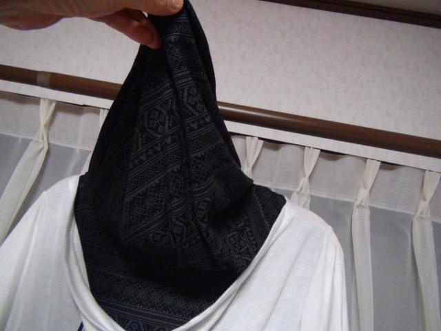 ベビーフエイスの襟巻付きTシャツ(L)!。   < 男性ファッション  ベビーフエイスの襟巻付きTシャツ(L)!。   < 男性ファッションの