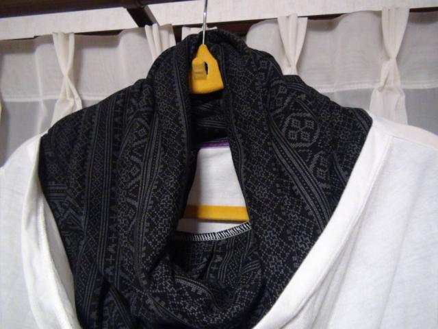 ベビーフエイスの襟巻付きTシャツ(L)!。   < 男性ファッション  ベビーフエイスの襟巻付きTシャツ(L)!。   < 男性ファッションの