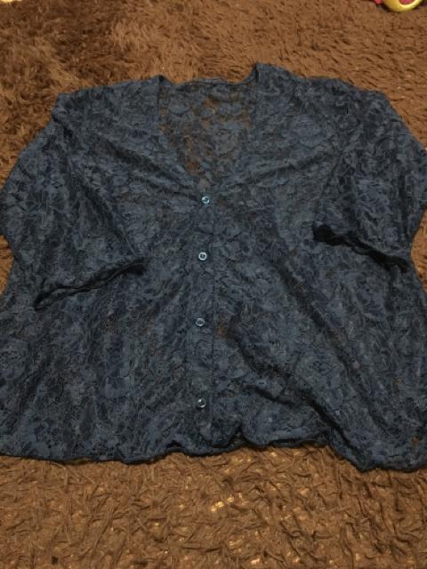 レースデザイン カーディガン 重ね着に < 女性ファッション  レースデザイン カーディガン 重ね着に  < 女性ファッションの