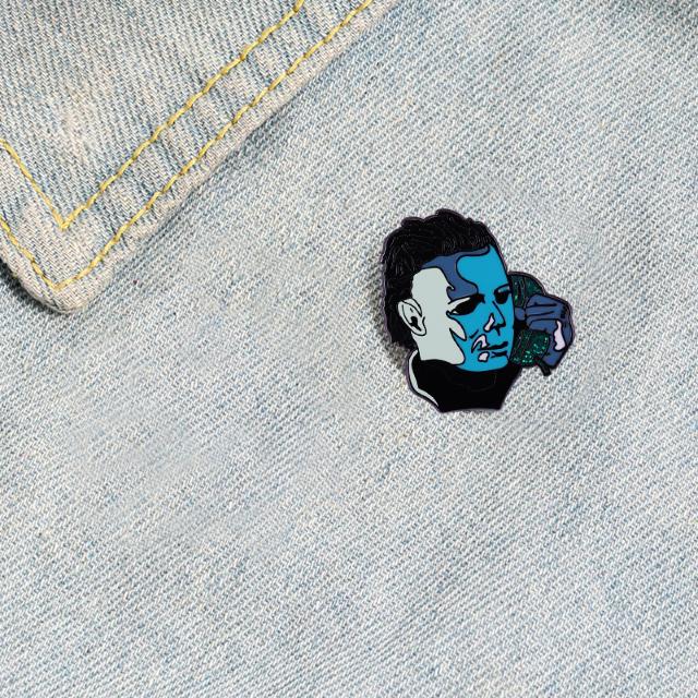 新品 ハロウィン マイケル・マイヤーズ ピンブローチ < 男性アクセサリー/時計 新品 ハロウィン マイケル・マイヤーズ ピンブローチ < 男性アクセサリー/時計の