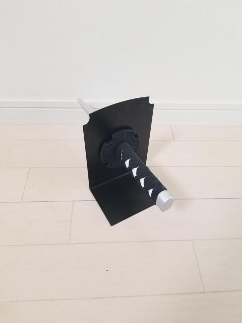 @刀 ブックスタンド シルバー ブックエンド 忍者 侍 剣 < インテリア/ライフ  @刀 ブックスタンド シルバー ブックエンド 忍者 侍 剣 < インテリア/ライフの