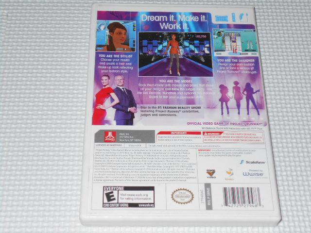 WiiPROJECT RUNWAY CO  Q[{/\tg 