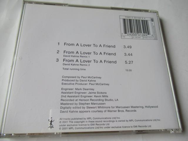 |[E}bJ[gj[@CD@uFrom@A@Lover@To@A@Friendv  CD/DVD/rfI 
