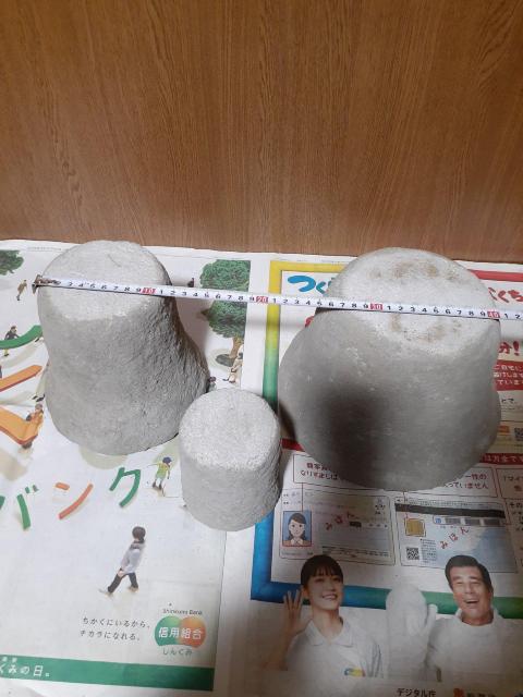 モルタル鉢 3点セット < ペット/手芸/園芸  モルタル鉢 3点セット < ペット/手芸/園芸の