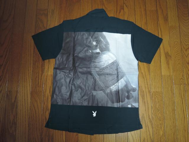 新品 THE CRIMIE クライミー × PLAYBOY プレーボーイ フォトプリント 開襟 半袖シャツ XS緑 レーヨン < ブランド  新品 THE CRIMIE クライミー × PLAYBOY プレーボーイ フォトプリント 開襟 半袖シャツ XS緑 レーヨン  < ブランドの