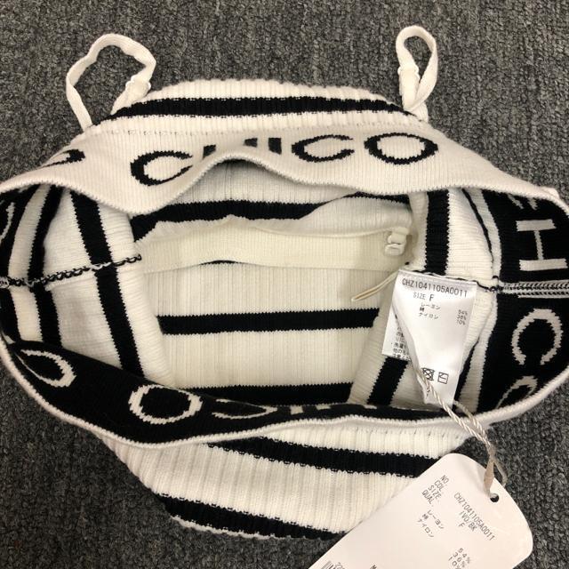 即決 新品 未使用 Chico 裾ロゴベアキャミ < 女性ファッション  即決 新品 未使用 Chico 裾ロゴベアキャミ < 女性ファッションの