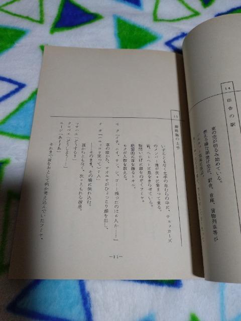 チェッカーズinTANTANたぬき シナリオブック < タレントグッズ  チェッカーズinTANTANたぬき シナリオブック < タレントグッズの
