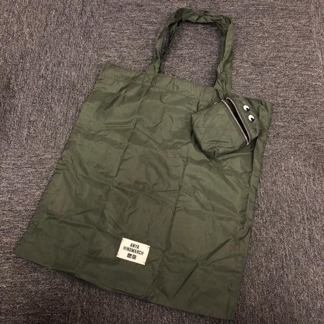 即決 UNIQLO ユニクロ ANYA HINDMARCH パッカブルバッグ < 女性ファッション 即決 UNIQLO ユニクロ ANYA HINDMARCH パッカブルバッグ < 女性ファッションの