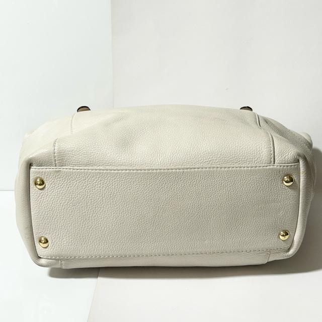 MICHAEL KORS マイケルコース レザー トート バッグ オフホワイト レディース < ブランド MICHAEL KORS マイケルコース レザー トート バッグ オフホワイト レディース < ブランドの