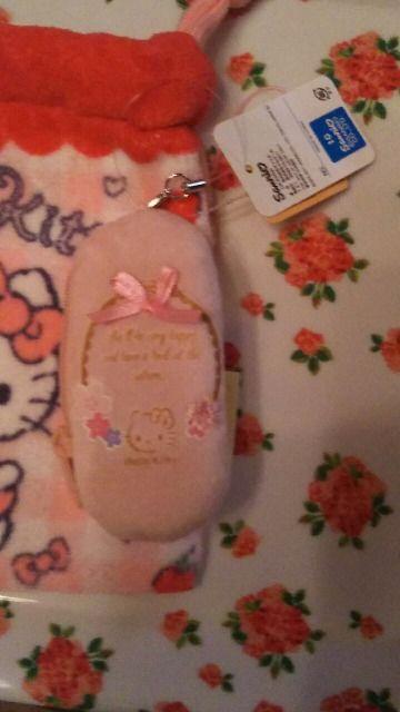 キティお得A点セット☆巾着 &印鑑ケース☆苺☆チェック☆ < おもちゃ キティお得A点セット☆巾着 &印鑑ケース☆苺☆チェック☆ < おもちゃの