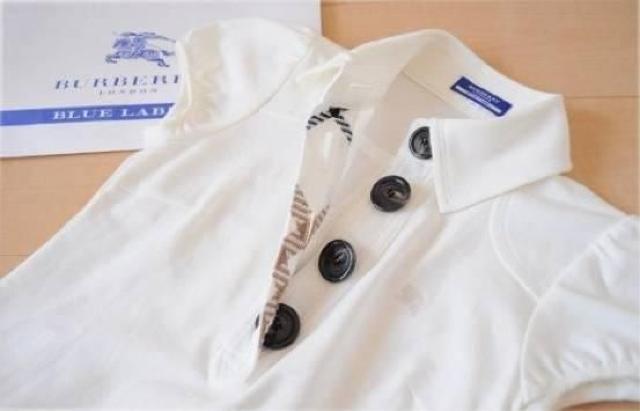 BURBERRY BLUE LABEL★パフ袖&プリーツドッキングワンピース < ブランド  BURBERRY BLUE LABEL★パフ袖&プリーツドッキングワンピース < ブランドの