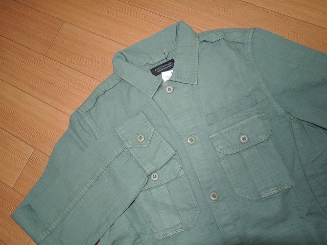 新品ナノユニバースnano・universeミリタリー系シャツS長袖 < ブランド 新品ナノユニバースnano・universeミリタリー系シャツS長袖 < ブランドの