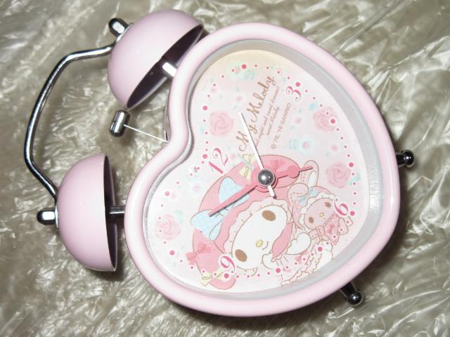 マイメロディ*ハート型*目覚まし時計(リボンドリーム) < インテリア/ライフ マイメロディ*ハート型*目覚まし時計(リボンドリーム) < インテリア/ライフの