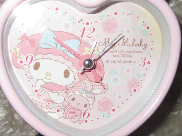 マイメロディ*ハート型*目覚まし時計(リボンドリーム) < インテリア/ライフ マイメロディ*ハート型*目覚まし時計(リボンドリーム) < インテリア/ライフの