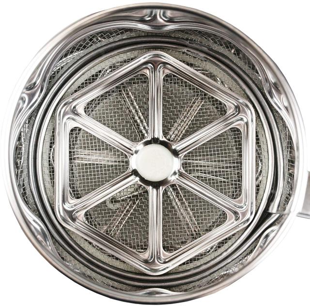 パール金属 EEスイーツ ステンレス製 2重アミ自動 粉ふるい L < インテリア/ライフ  パール金属 EEスイーツ ステンレス製 2重アミ自動 粉ふるい L < インテリア/ライフの