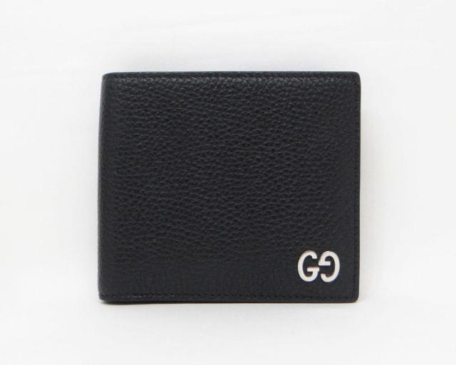 グッチ 473922 GG ドリアン レザー 二つ折り財布 ブラック【送料無料】 < ブランド グッチ 473922 GG ドリアン レザー 二つ折り財布 ブラック【送料無料】 < ブランドの
