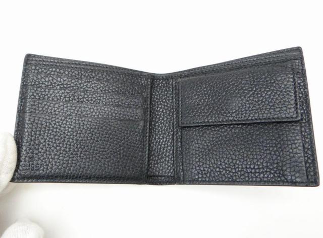 グッチ 473922 GG ドリアン レザー 二つ折り財布 ブラック【送料無料】 < ブランド グッチ 473922 GG ドリアン レザー 二つ折り財布 ブラック【送料無料】 < ブランドの