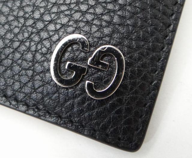 グッチ 473922 GG ドリアン レザー 二つ折り財布 ブラック【送料無料】 < ブランド グッチ 473922 GG ドリアン レザー 二つ折り財布 ブラック【送料無料】 < ブランドの