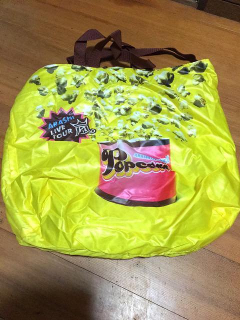 嵐LIVE Popcorn 2012 ショッピングバッグ 新品未使用 < タレントグッズ 嵐LIVE Popcorn 2012 ショッピングバッグ 新品未使用 < タレントグッズの