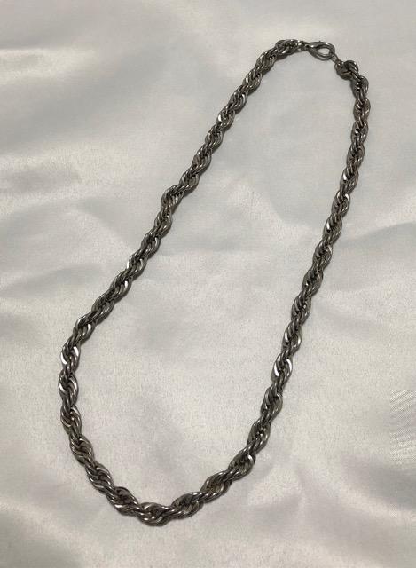 極太ロープチェーンネックレス < 男性アクセサリー/時計  極太ロープチェーンネックレス  < 男性アクセサリー/時計の