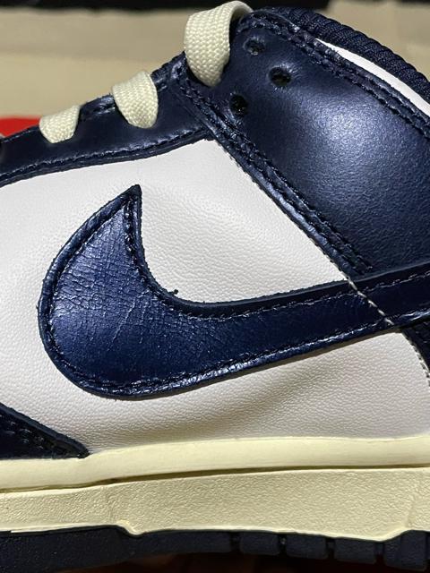 NIKE WMNS DUNK LOW PRM  MidnightNavy and Whith  25.5cm 新品未使用 < ブランド  NIKE WMNS DUNK LOW PRM  MidnightNavy and Whith  25.5cm 新品未使用 < ブランドの