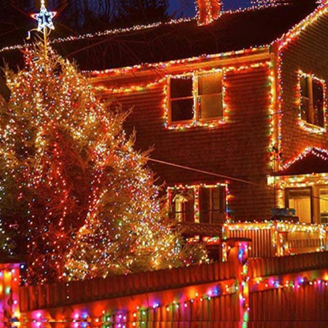 イルミネーション 屋外用 100球 12m ソーラー充電式 LEDイルミネーション クリスマス 防雨 庭 公園 店舗 道路 誕生日 < 家電/AV  イルミネーション 屋外用 100球 12m ソーラー充電式 LEDイルミネーション クリスマス 防雨 庭 公園 店舗 道路 誕生日 < 家電/AVの