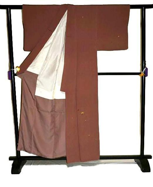 【最高級】美品 金糸シシュウ バチ衿 上品な付下げ 身丈157.5cm 裄丈63cm T3397 < 女性ファッション  【最高級】美品 金糸シシュウ バチ衿 上品な付下げ 身丈157.5cm 裄丈63cm T3397 < 女性ファッションの